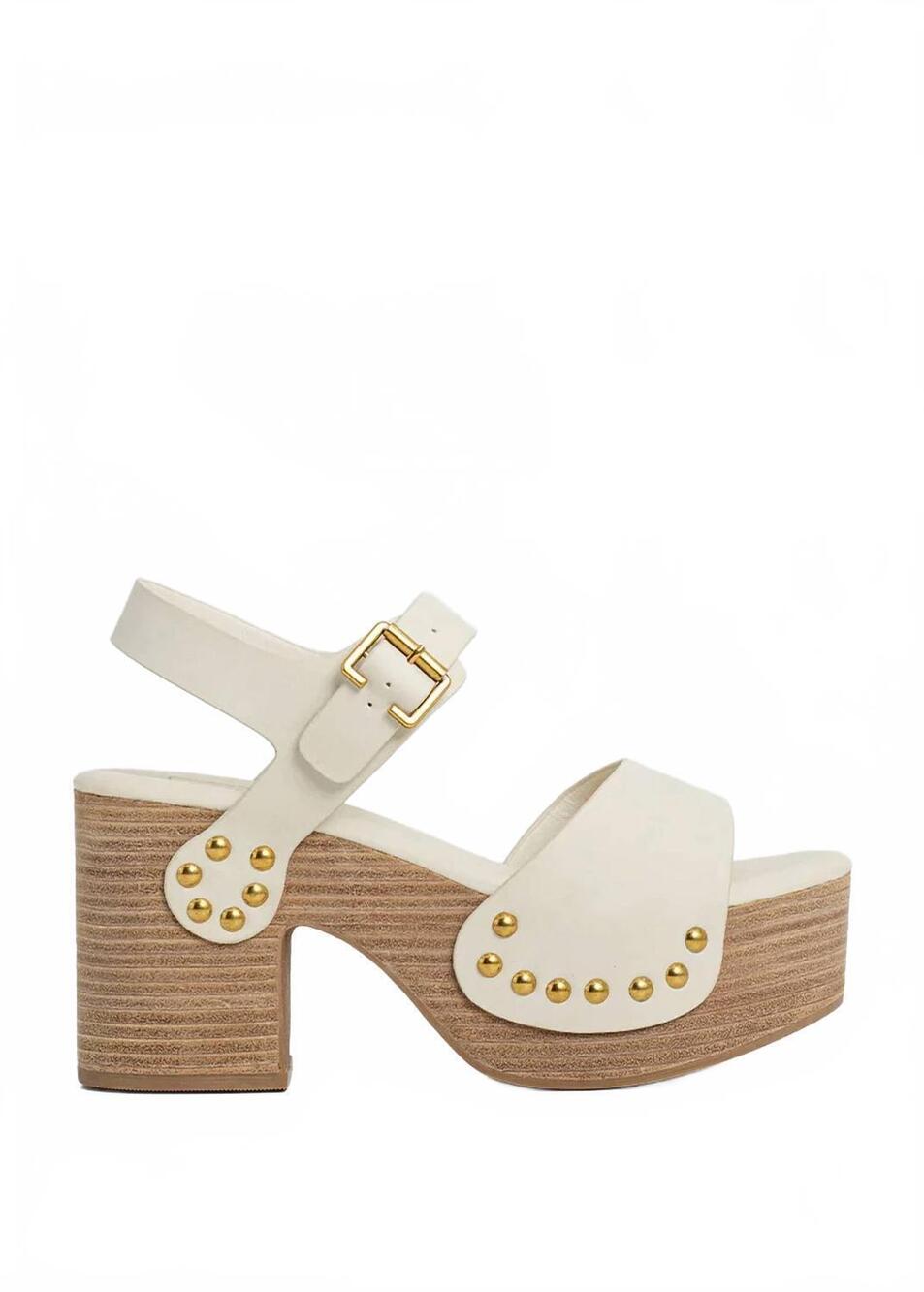 NEW SHU SHOP women's gia heels in bone